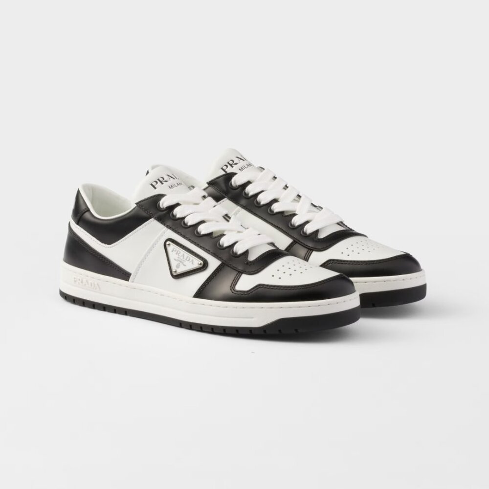 Brand New Black and White Prada Sneakers Size 38.5